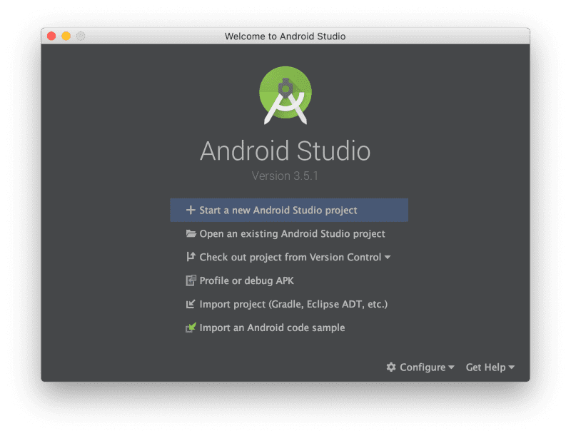Android Studio setup